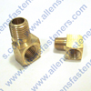 BRASS 90* STREET ELBOW